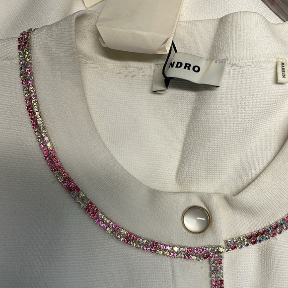 Elsa Cropped Cardigan & Elisa Knit Midi Pencil Skirt SET - Picture 10 of 16